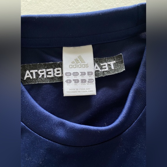 Lot of 2 Adidas Jacket and Long Sleeve T- Shirt Size L/XL Men - Picture 9 of 10